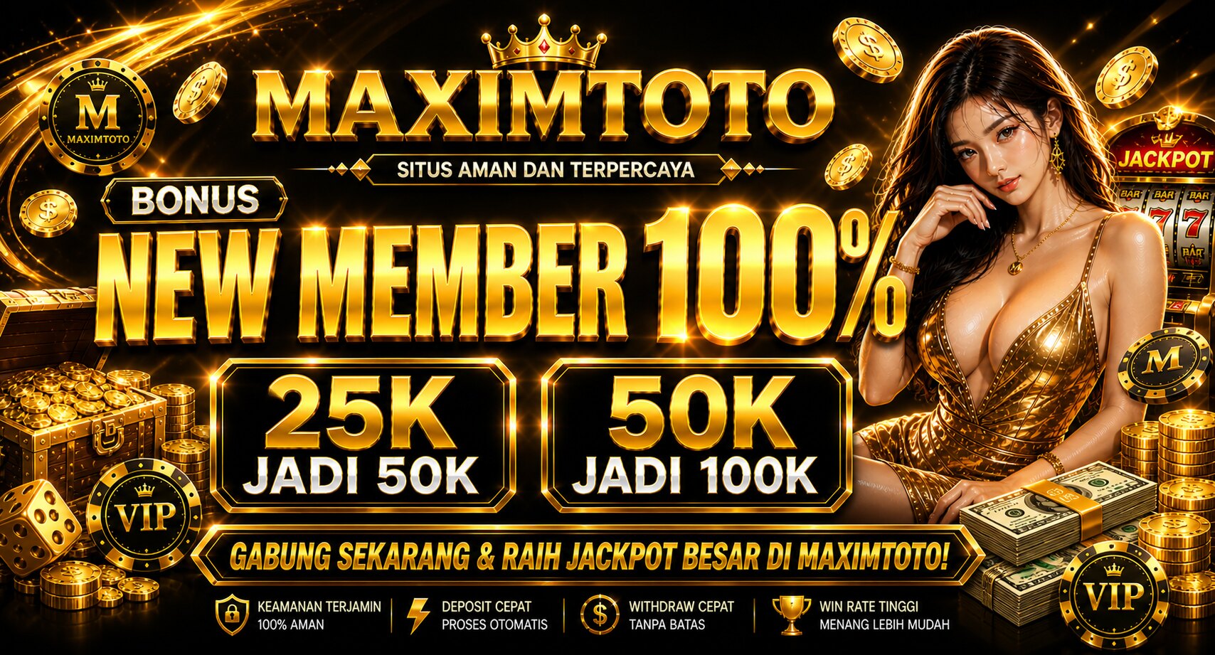 BONUS NEW MEMBER MAXIMTOTO